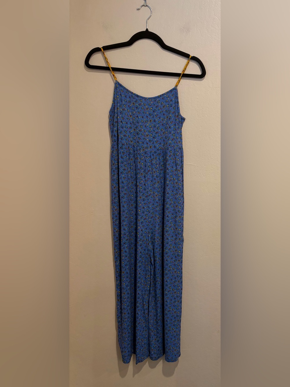 Madewell Calico Floral Wide Leg Romper, Cute Spring Vibes, size 6